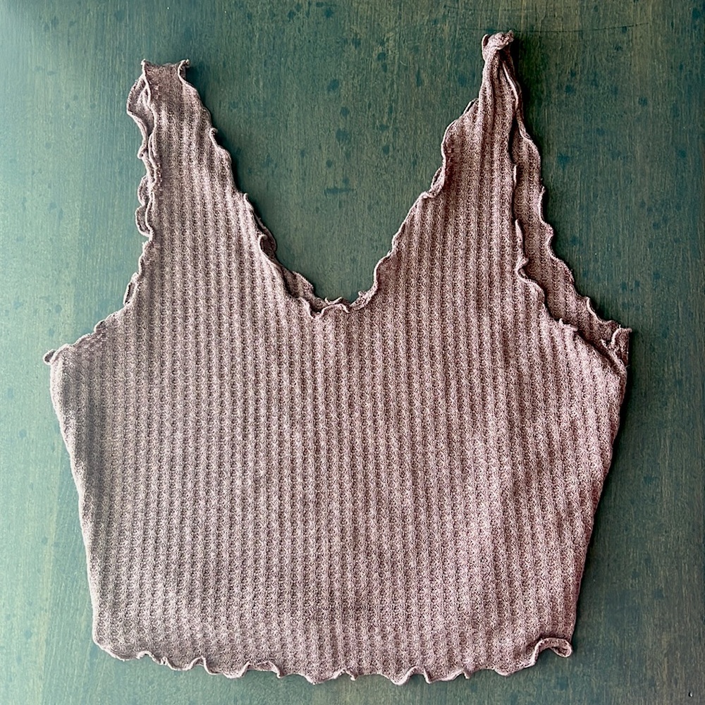 light purple tank top bought from SHEIN in a size medium.